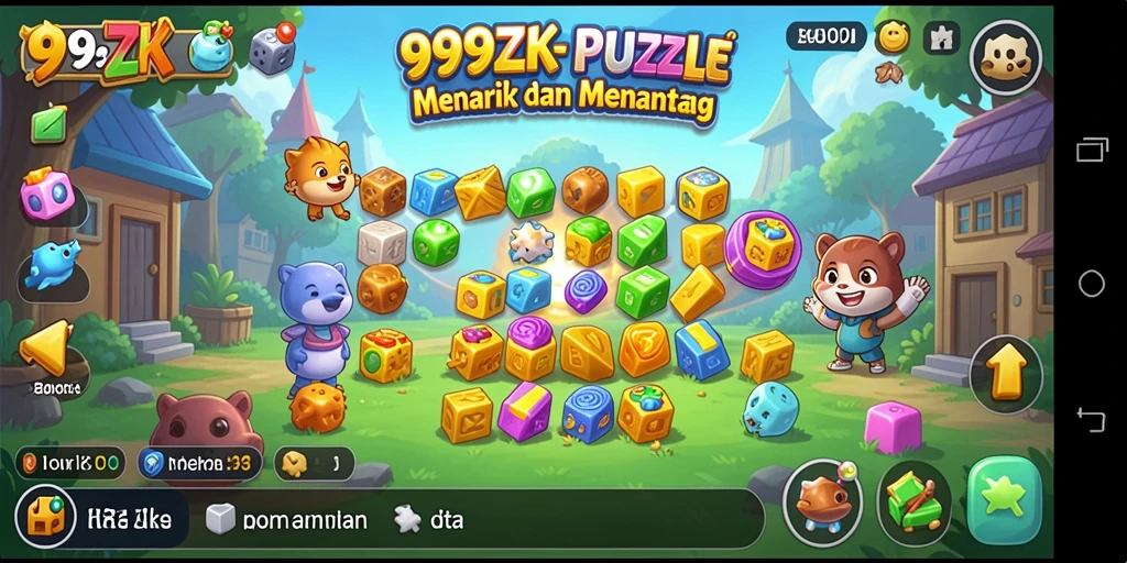 Tampilan gameplay 999ZK yang menantang dan menarik.