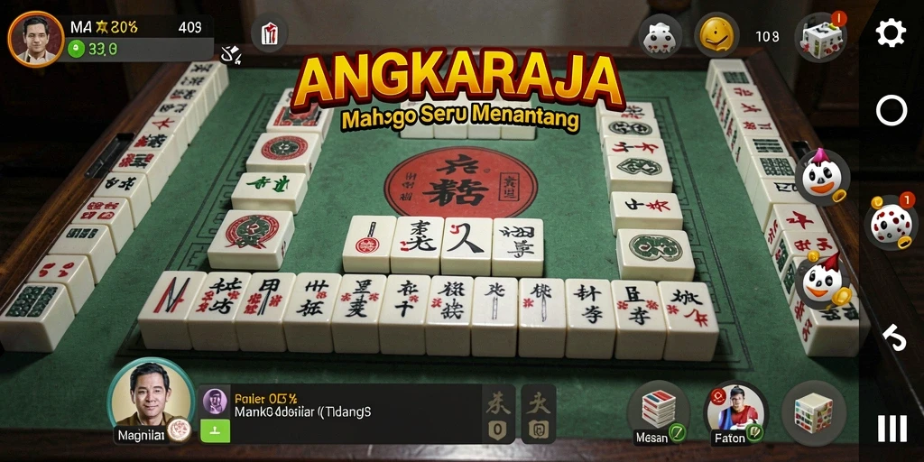 Tampilan gameplay seru dari ANGKARAJA yang menantang.