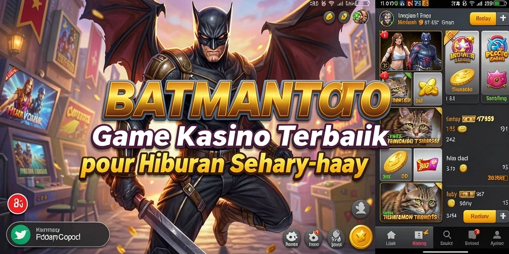 Tampilan gameplay seru dari game Kasino BATMANTOTO.