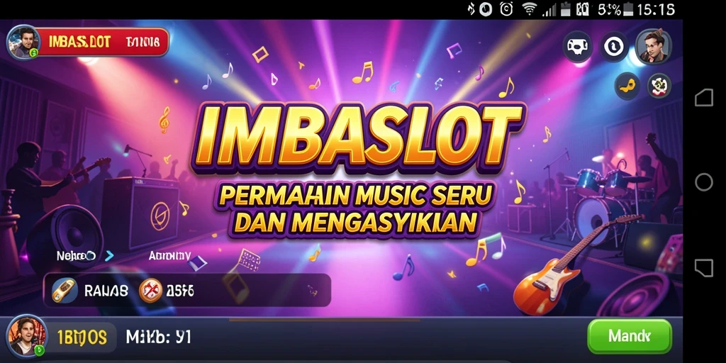 Tampilan gameplay IMBASLOT yang penuh warna dan interaktif.