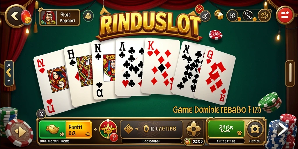 Tampilan gameplay RINDUSLOT yang seru dan interaktif.