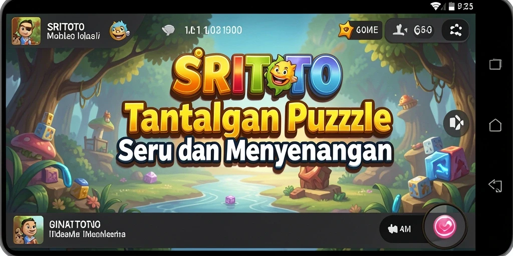 Gameplay menarik SRITOTO dengan berbagai tantangan puzzle.