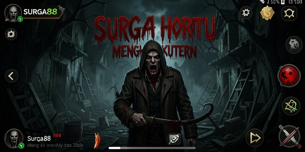 Gameplay SURGA88 yang penuh ketegangan dan misteri.