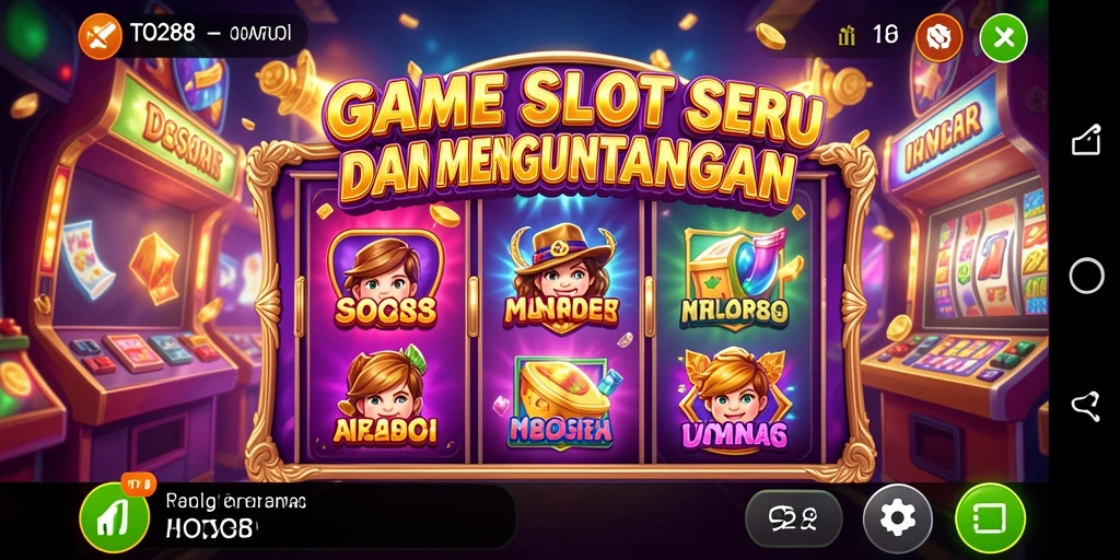 Tampilan menarik dari gameplay TO288 yang seru.