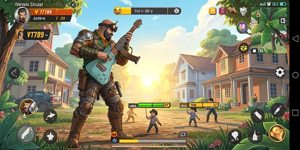 Tampilan menarik dari gameplay simulasi VT789 yang imersif.